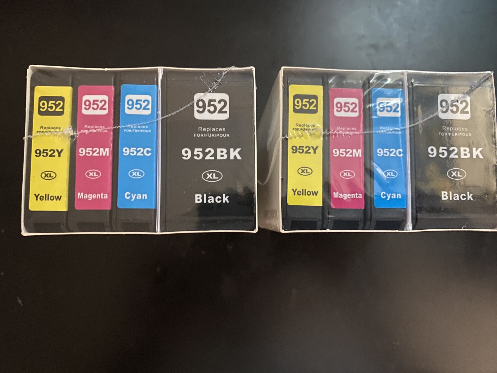 952XL 952 XL Ink Cartridges For HP OfficeJet Pro8710 7740 8720 8715 8703 (Lot 2)