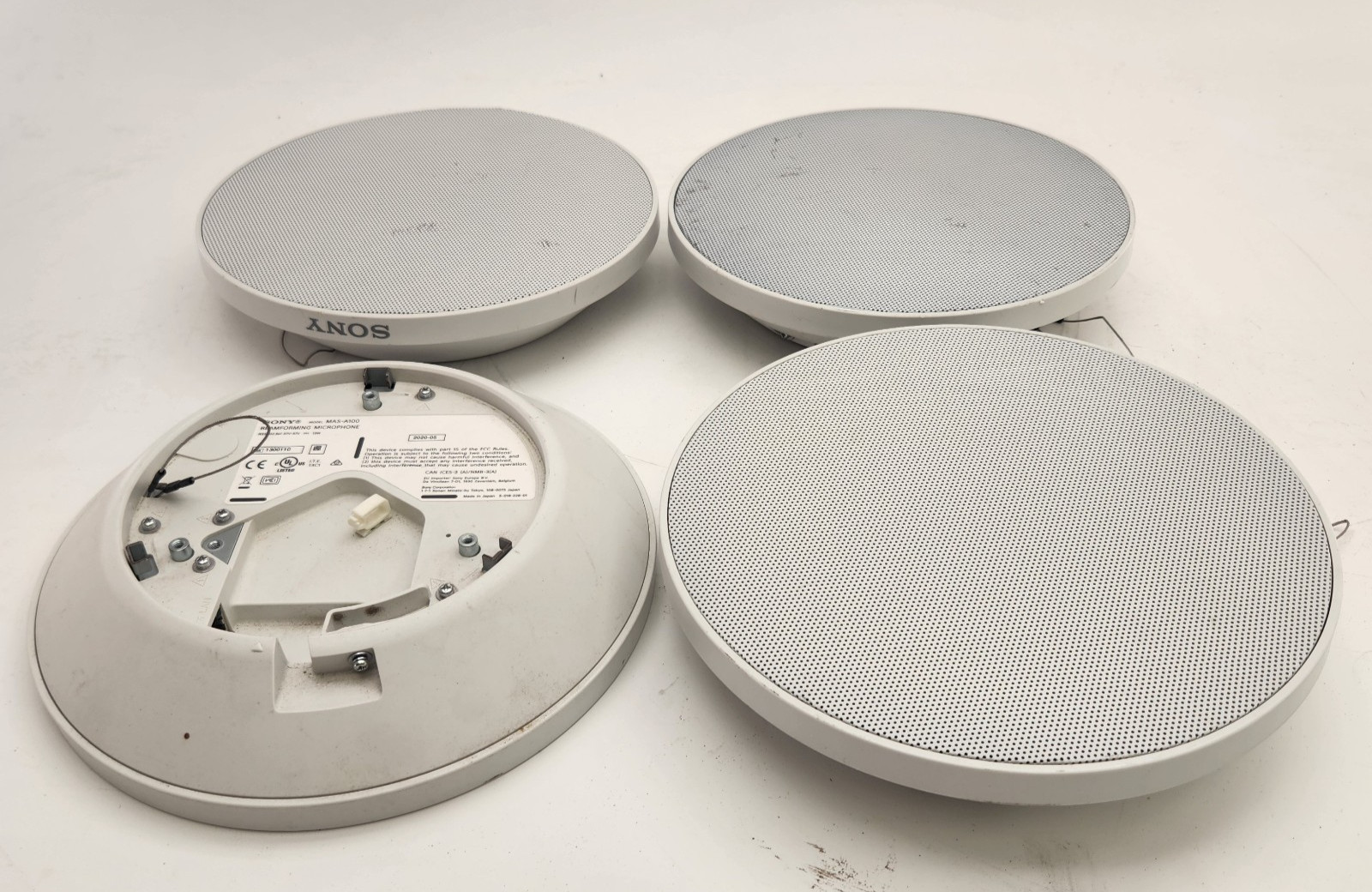 (Lot of 4) Sony MAS-A100 Beamforming Microphone | Pre-Owned, Untested