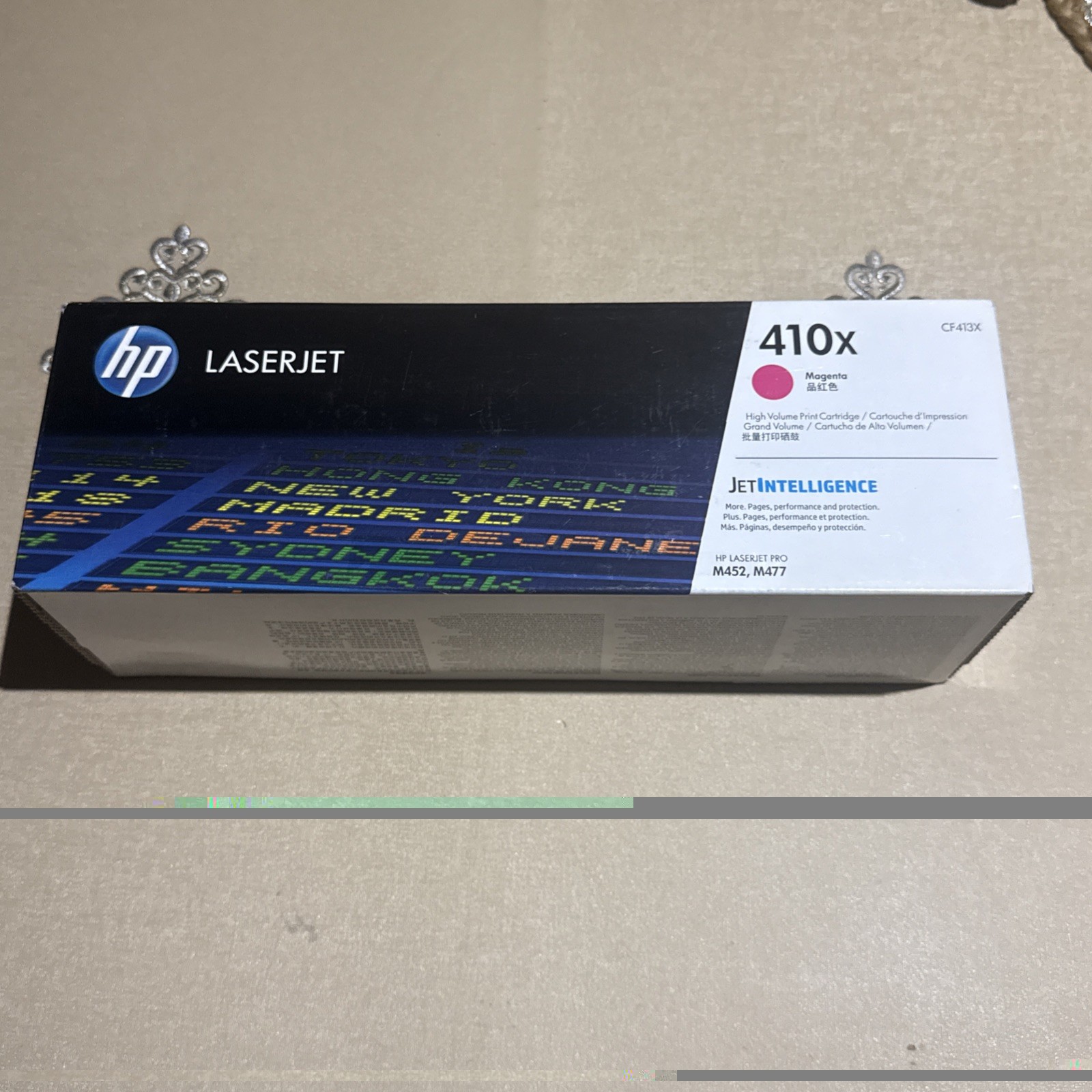 HP 410X CF413X Magenta High Yield Toner NEW SEALED LaserJet M452 M477