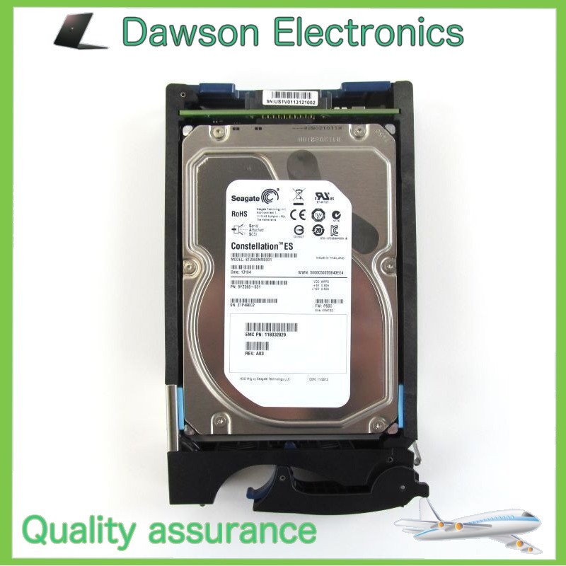 EMC 2T 005049259 005049277 005049497 005050037 3.5" 7.2K HDD VNX5100 5300 Drive
