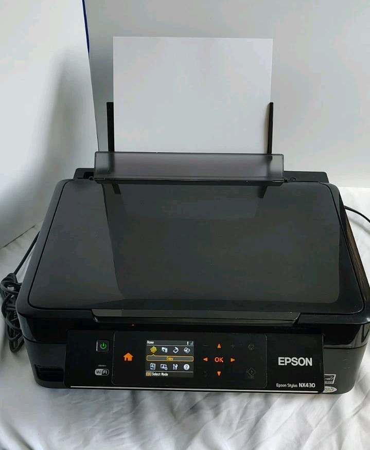 Epson Stylus NX430 All-In-One Inkjet Color Printer Wireless Scanner Copier WORKS