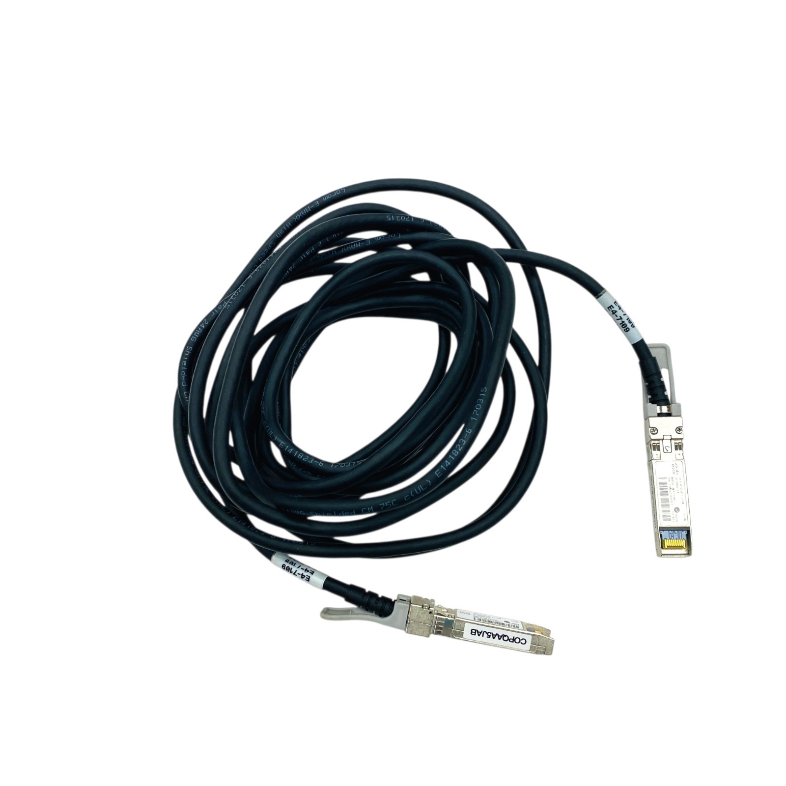 Cisco SFP-H10GB-CU5M 10G SFP+ Direct Attach Copper DAC Cable 37-0962-03, 16 Ft