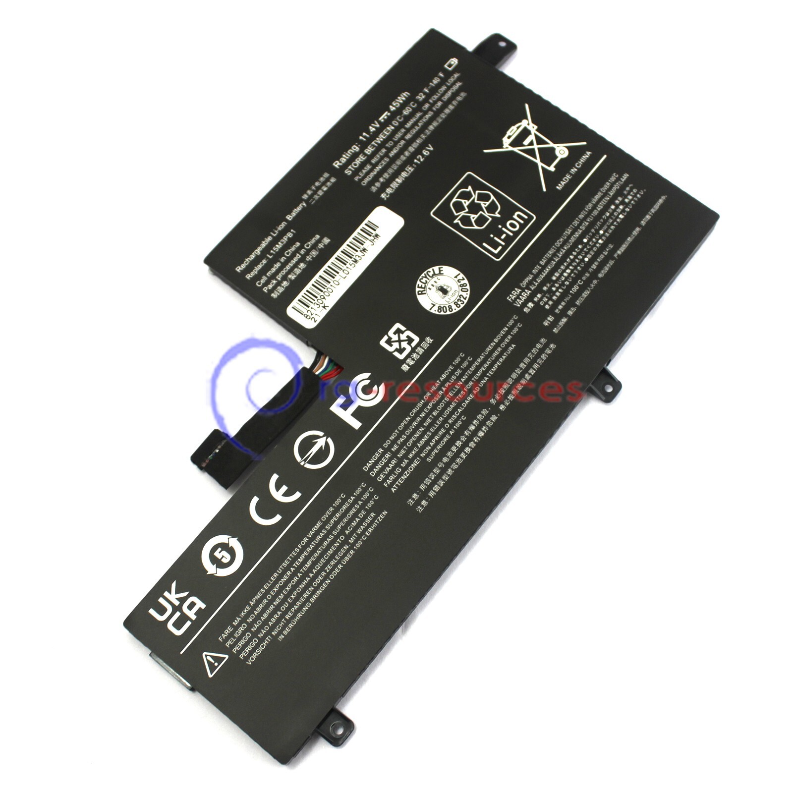 45Wh L15M3PB1 L15L3PB1 Laptop Battery for Lenovo N22 N22-20 N42-20 Chromebook