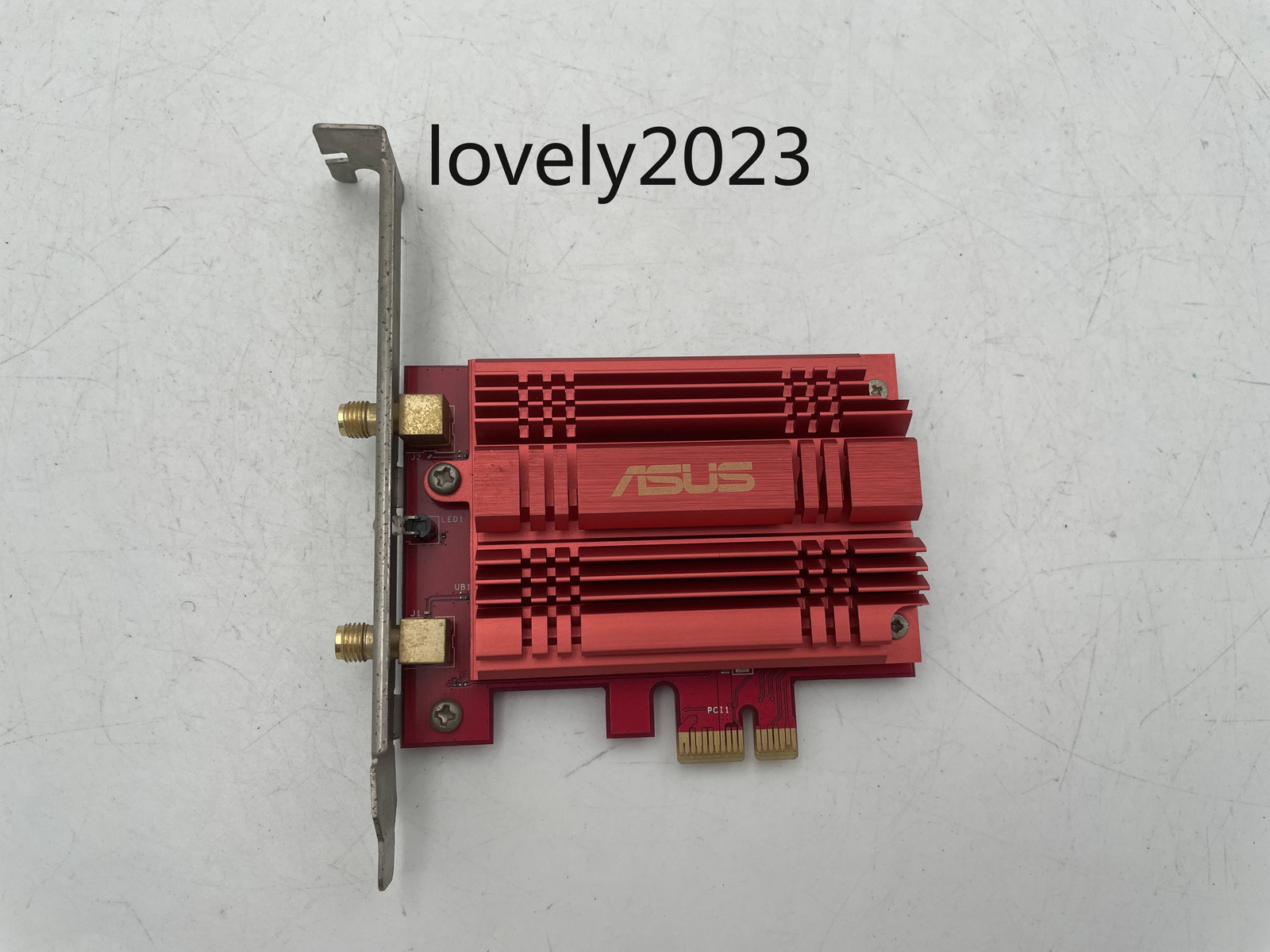 1pc used Asus PCE-AC56 wireless network card PCI-E