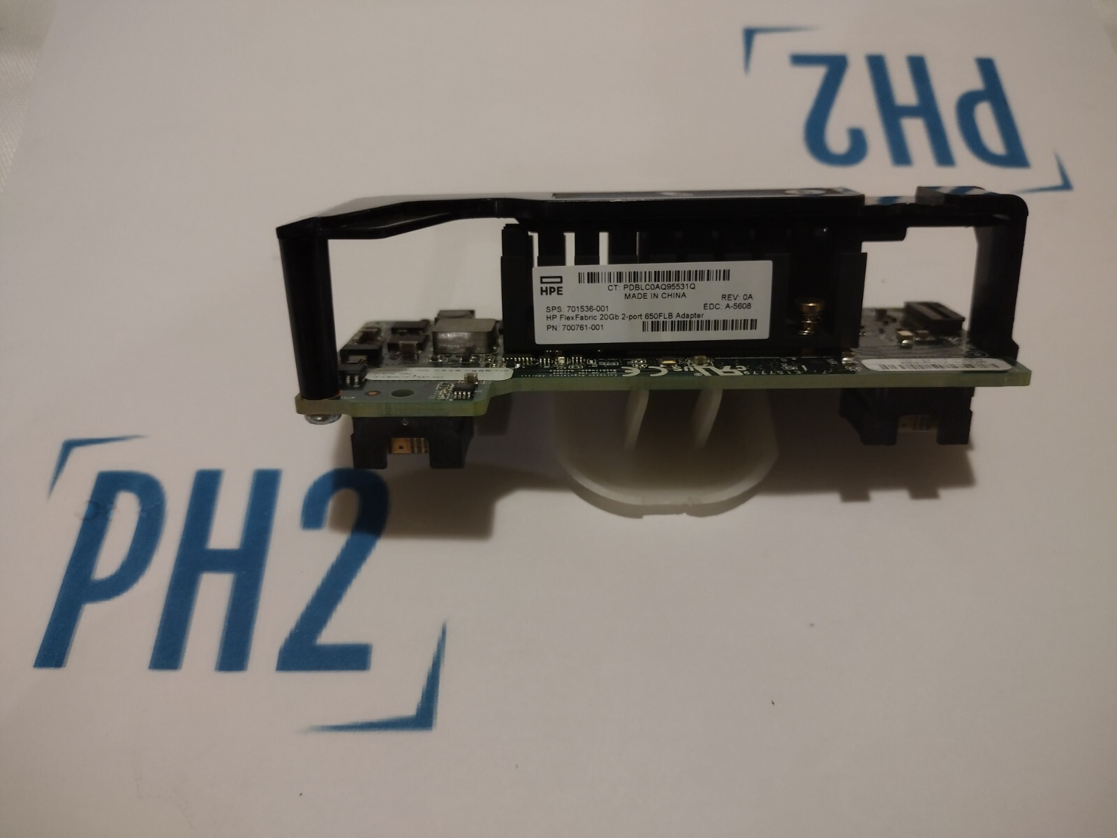 	HPE		701536-001	700761-001	FLEXFABRIC 20GB 2-PORT 650FLB NETWORK ADAPTER 
