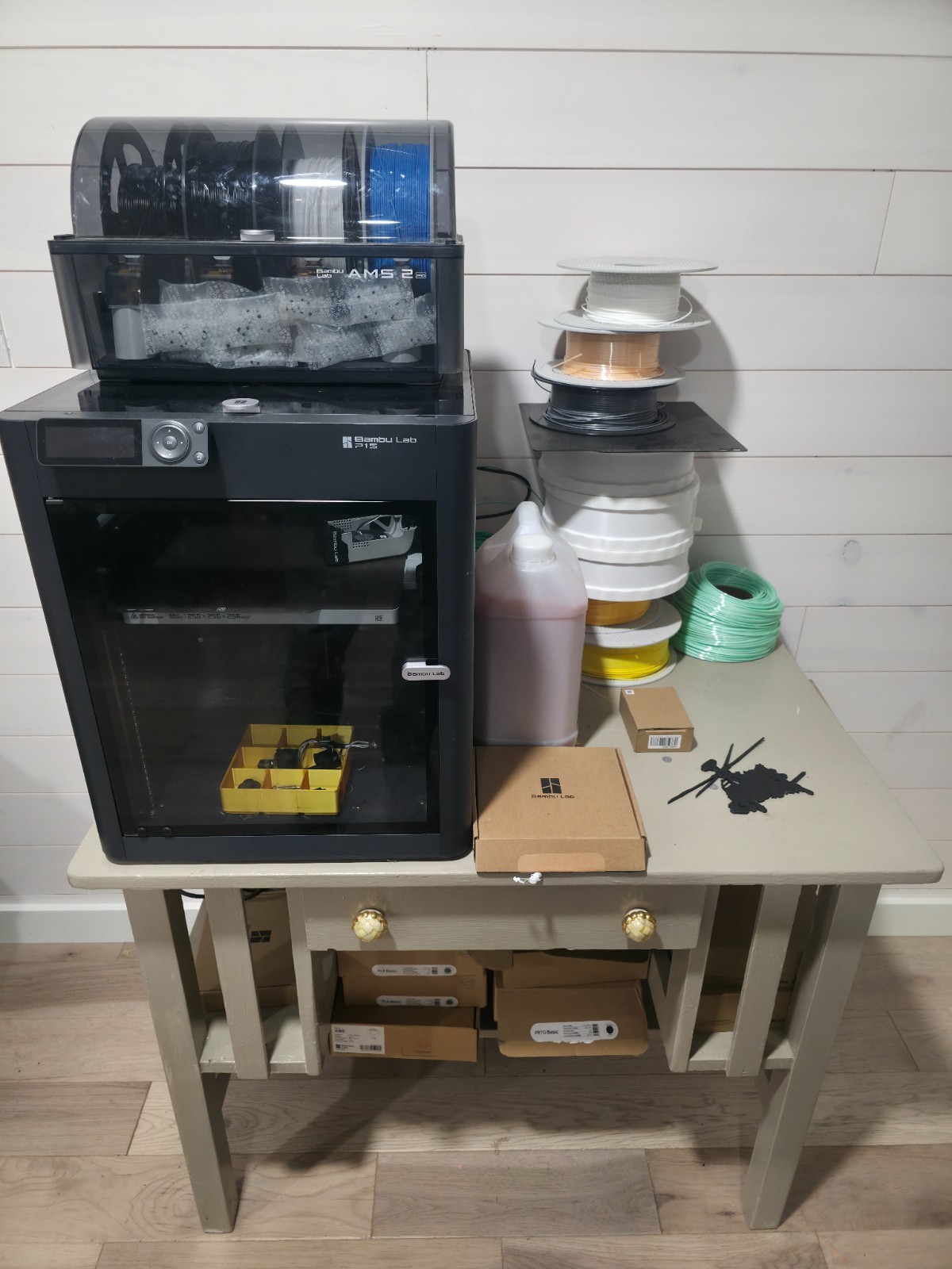 Bambu Lab P1S Combo 3D Printer AMS Multi-Color Printing High Speed Black (17)