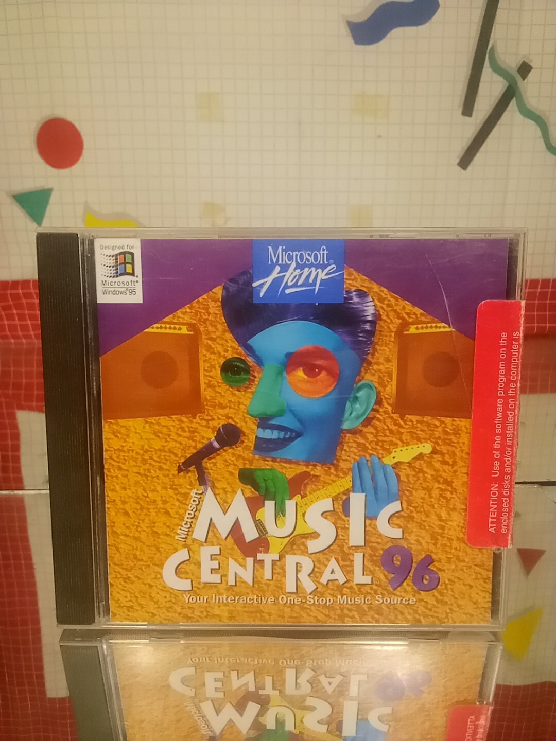 Microsoft Home Music Central 96 CD-ROM