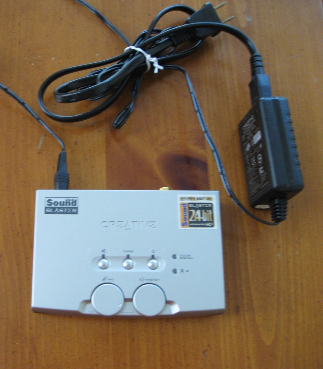 Creative Sound Blaster Audigy 2 NX USB Audio System SB0300 24-Bit Advanced HD