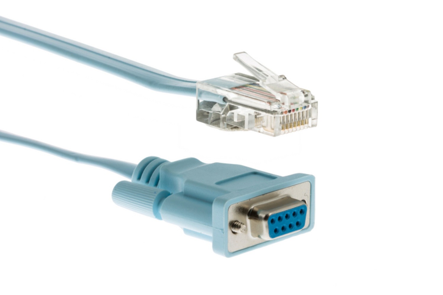 Cisco Compatible DB9 to RJ45 Console Cable, 6 ft - Lifetime Warranty