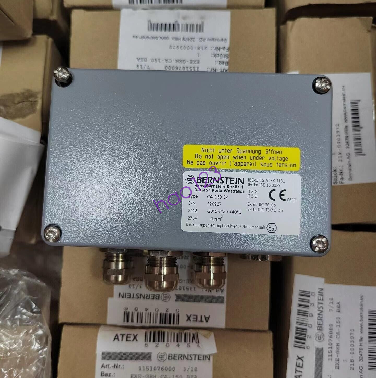 1pc NEW EXE-GEH.CA-150 BEA 1151076000 Junction Box By DHL/FedEx