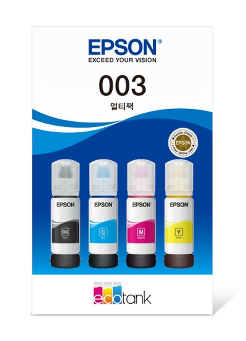 New Genuine EPSON T00V (003) Ink Set  L3156 L3100 L3106 L3216 L5290 L3260 L11050