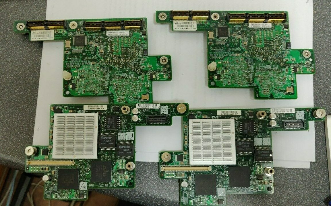 4x HP NC370i 382732-001 397075-001 Mezzanine NIC Cards