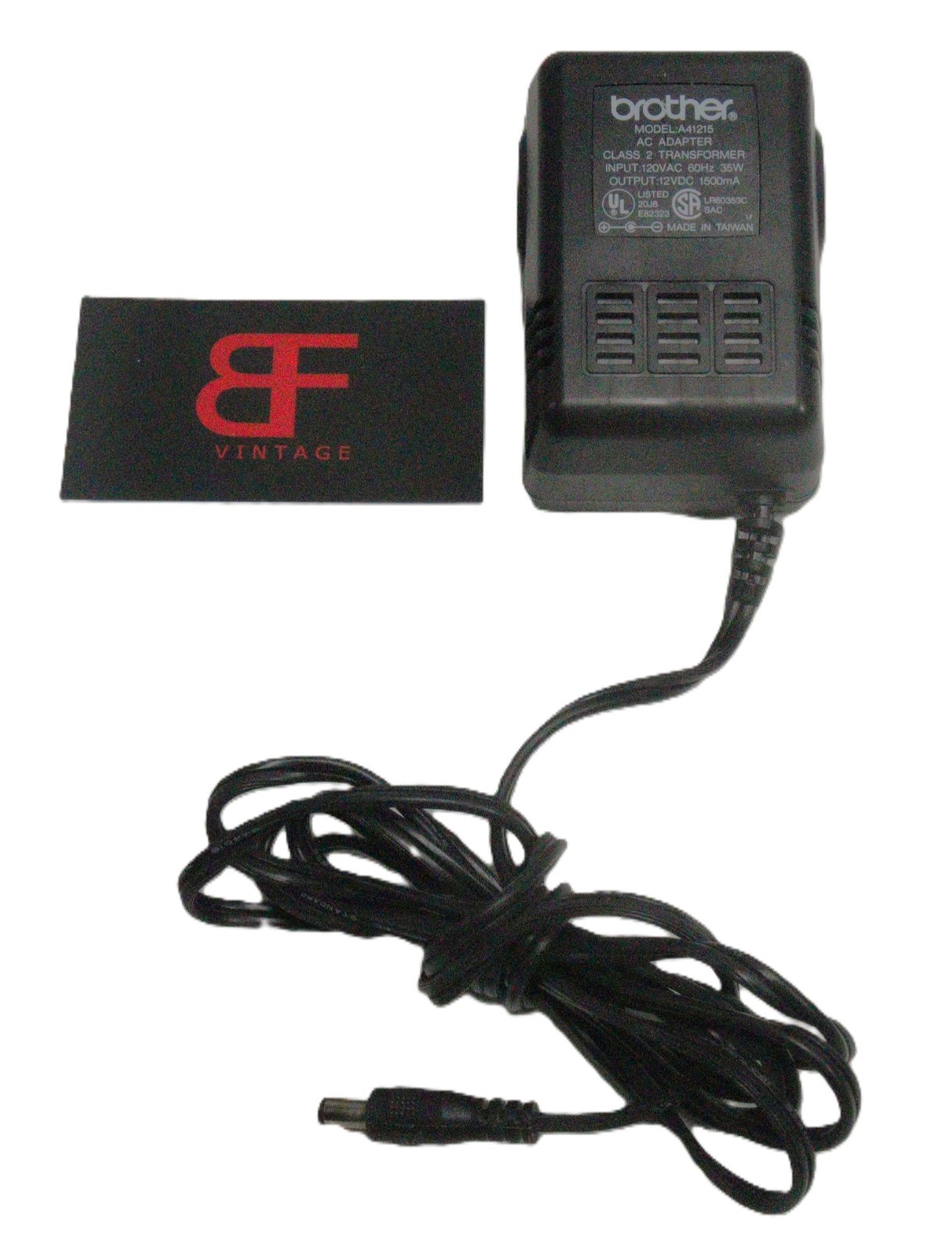 Brother AC Power Adapter Model A41215 WP-6700CJ WP-7700CJ Whisper Writer EL4826
