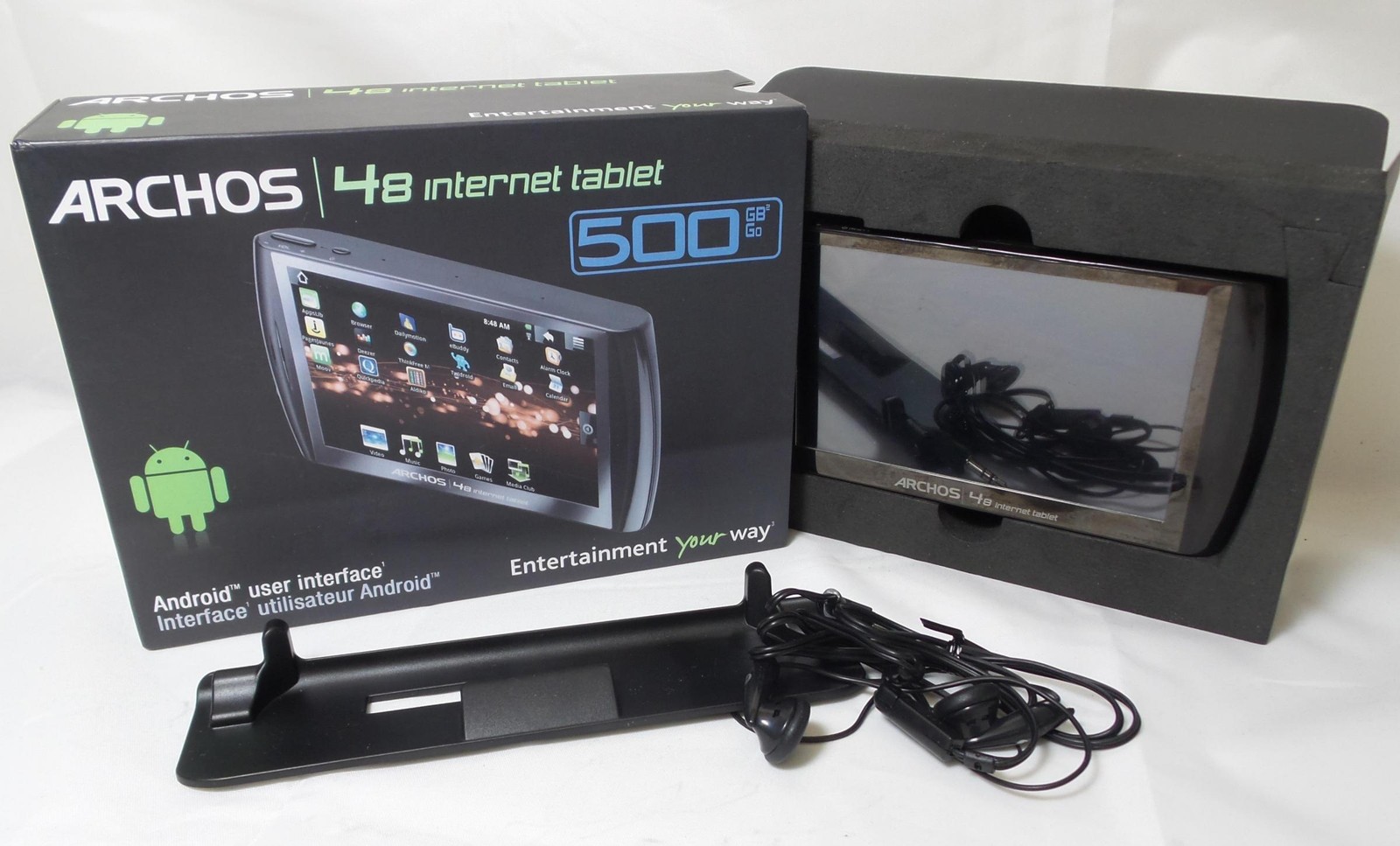 Boxed Archos 48 Internet Tablet - 500GB (501598)