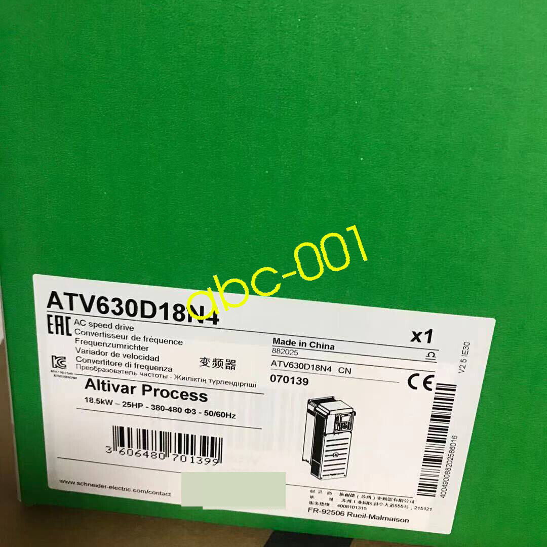 1PC Brand New ATV630D18N4 Inverter ATV630D18N4 Expedited Shipping