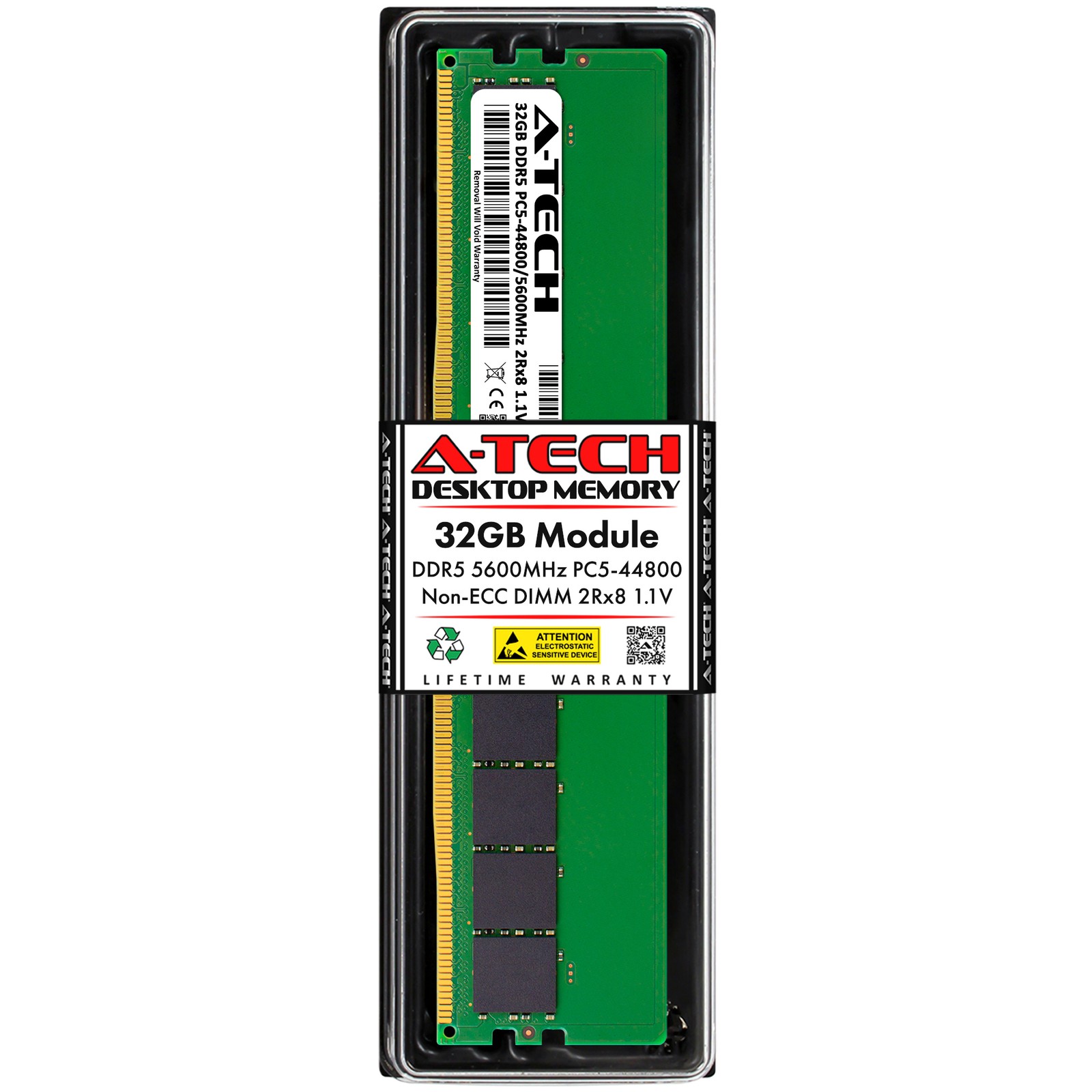 32GB DDR5 PC5-44800 DIMM (Replacement for Samsung M323R4GA3DB0-CWM) Memory RAM