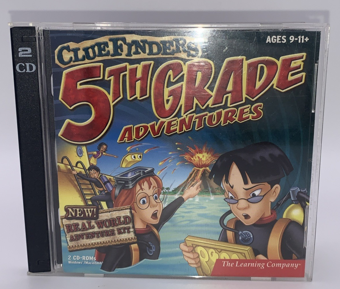 Clue Finders 5th Grade Adventures - The Learning Company Ages 9-11 PC CD-ROM