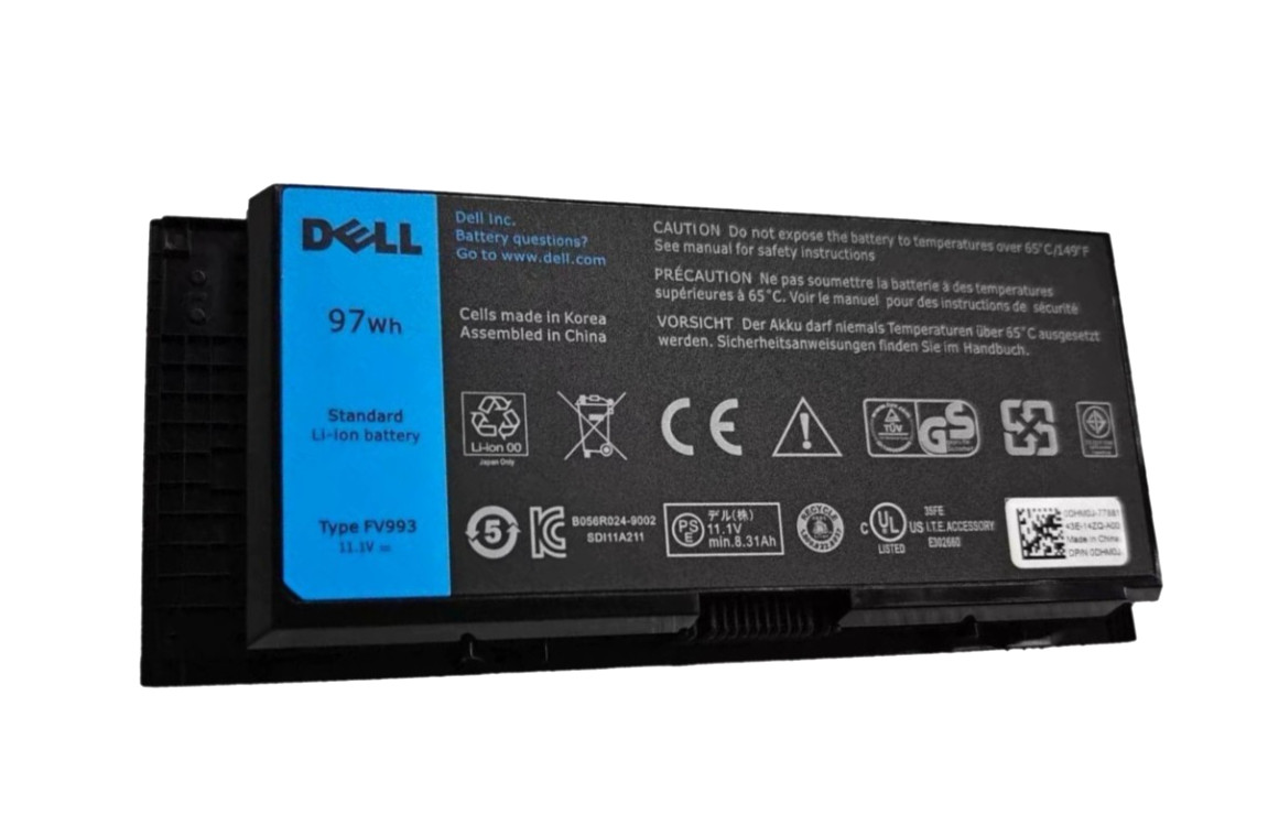 OEM Genuine 97wh FV993 M6600 Battery for Dell Precision M4800 M4600 M6800 FJJ4W