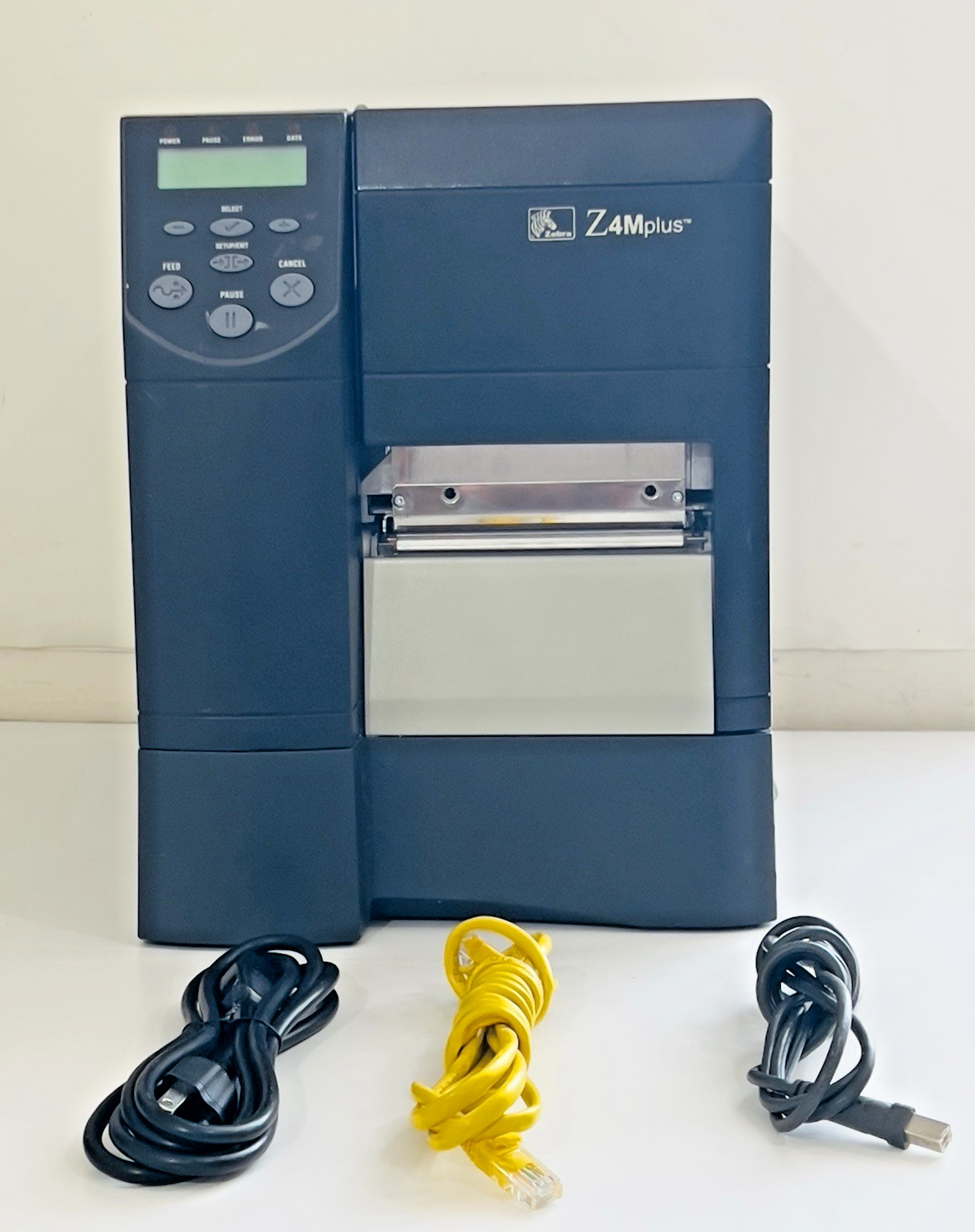 Zebra Z4M Plus 300dpi Z4M00-3001-0020 Thermal BARCODE Label Printer REFURBISHED