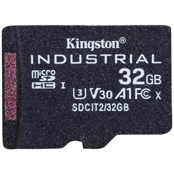 Kingston SDCIT2/32GBSP Industrial MicroSDHC 32GB Class 10 UHS-I Card