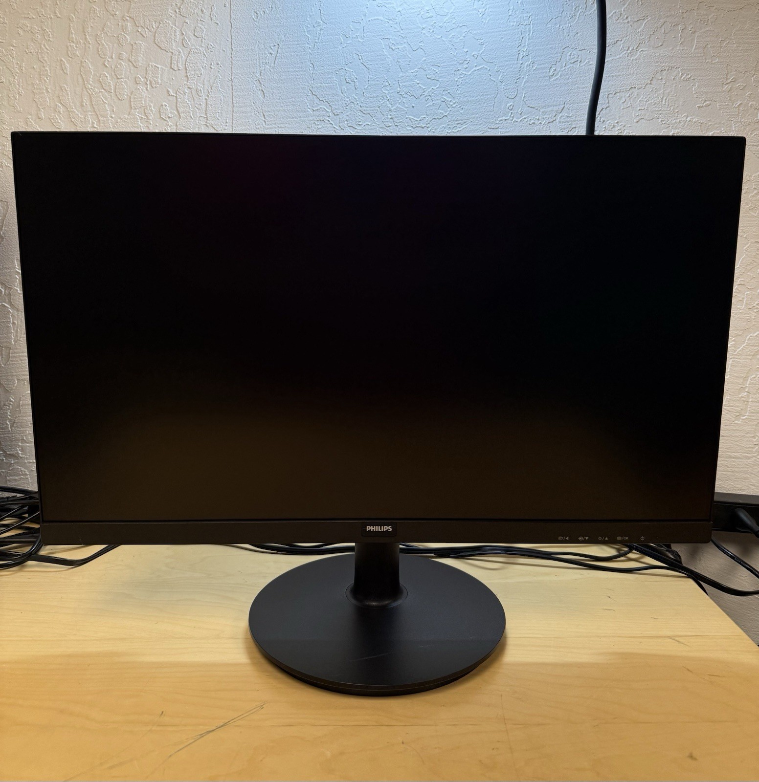 Philips (‎241V8LB) 24" MONITOR  Frameless W STAND -  GRADE B - TESTED