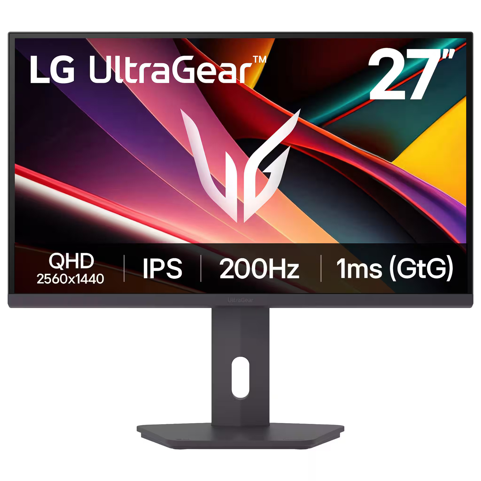 LG - UltraGear 27" IPS QHD 200Hz Gaming Monitor with DisplayHDR 400 (HDMI, Di...