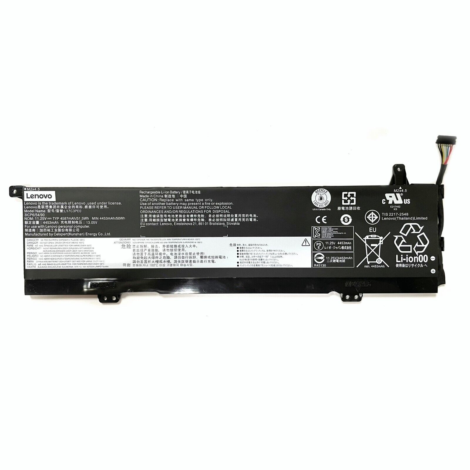 Genuine OEM Battery L17L3PE0 L17C3PE0 For Lenovo Yoga 730-15IKB 730-15IWL Series