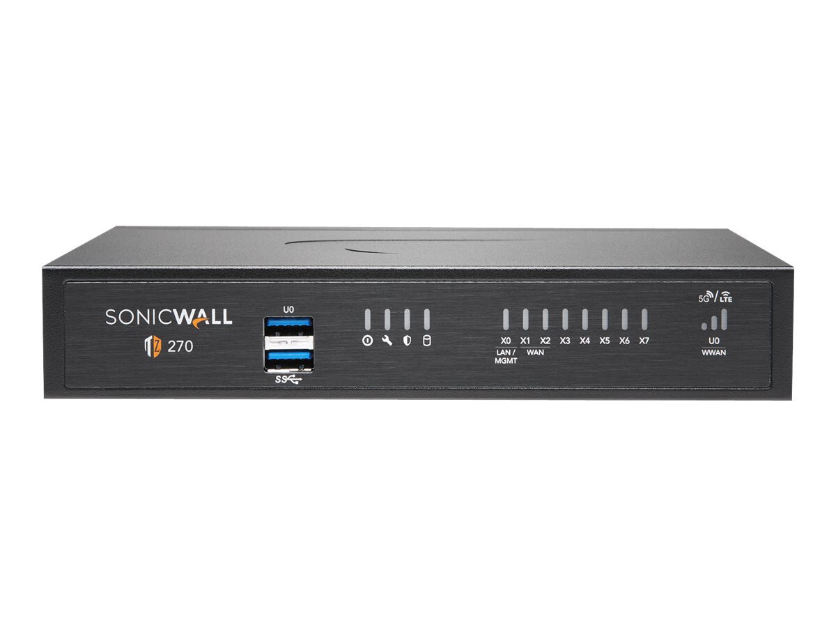 03-SSC-2997 SONICWALL TZ270 TRADEUP WITH 3YR EPSS & CSE FOR 1YR SIA BASIC