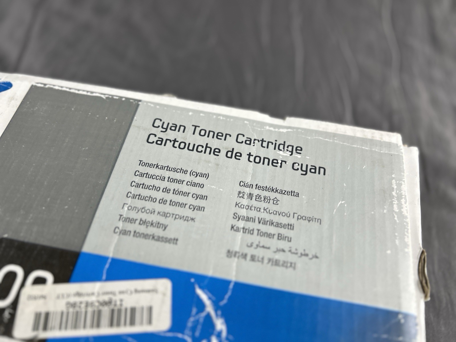 Samsung CLT-C409S Cyan Genuine/Original Laser Toner Cartridge
