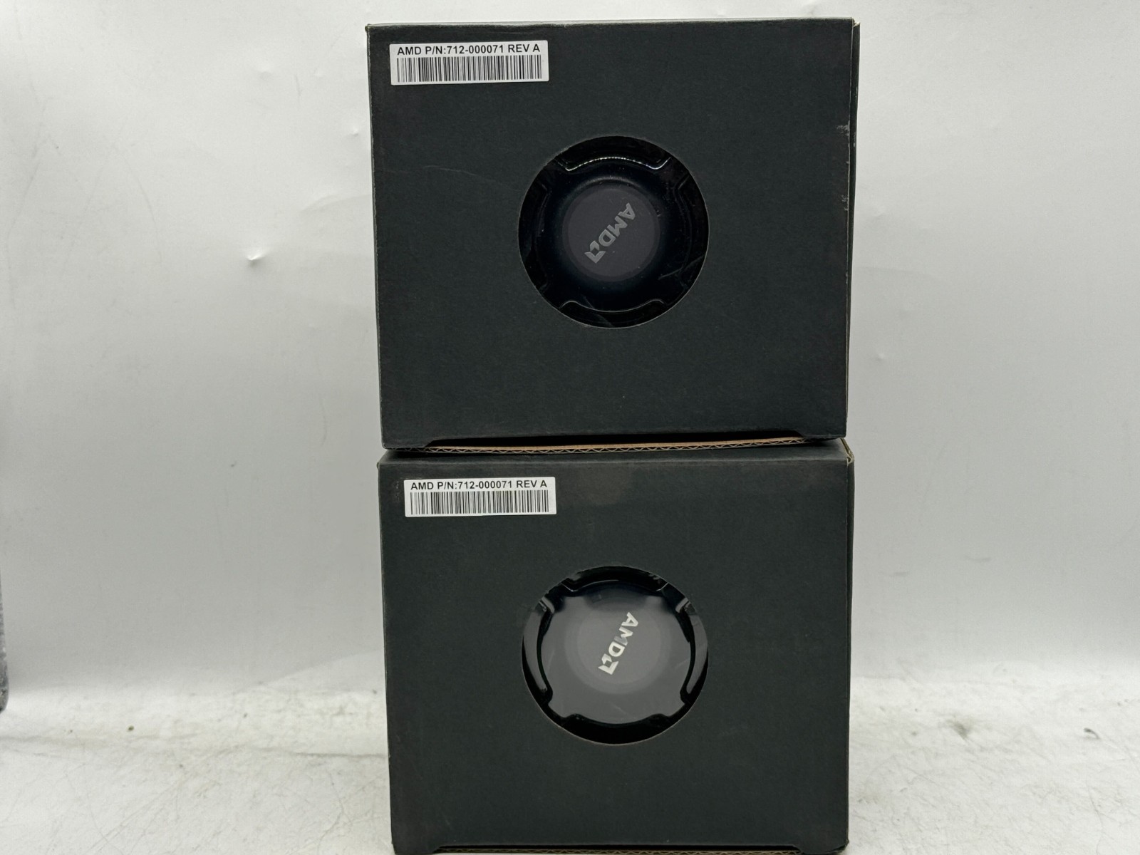 Lot of 2 AMD Wraith Stealth Socket AM4 Ryzen CPU Cooler712-000071 REV A
