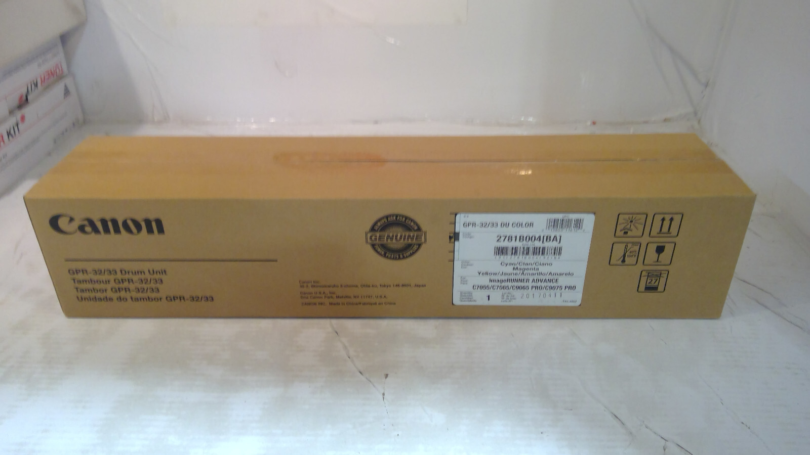 Genuine Canon GPR 32/33 DU Color CMY imageRunner C7055 2781B004BA