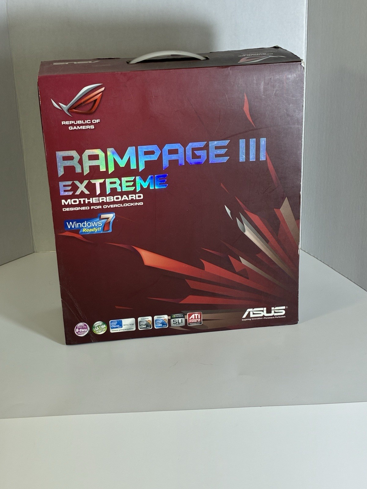 RAMPAGE III EXTREME LGA 1366 DDR3 24GB ATX Motherboard for ASUS Open Box