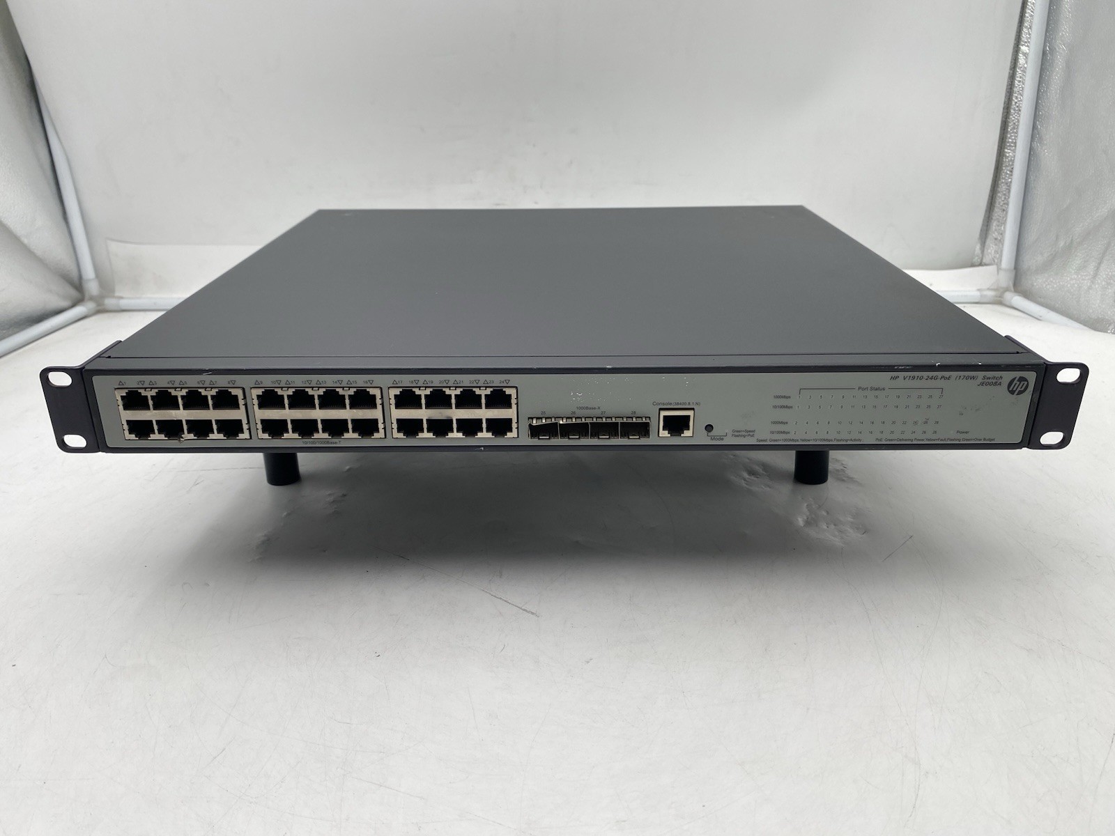 HP V1910-24G-PoE JE008A 170W 24-Port Gigabit Managed PoE Ethernet Switch