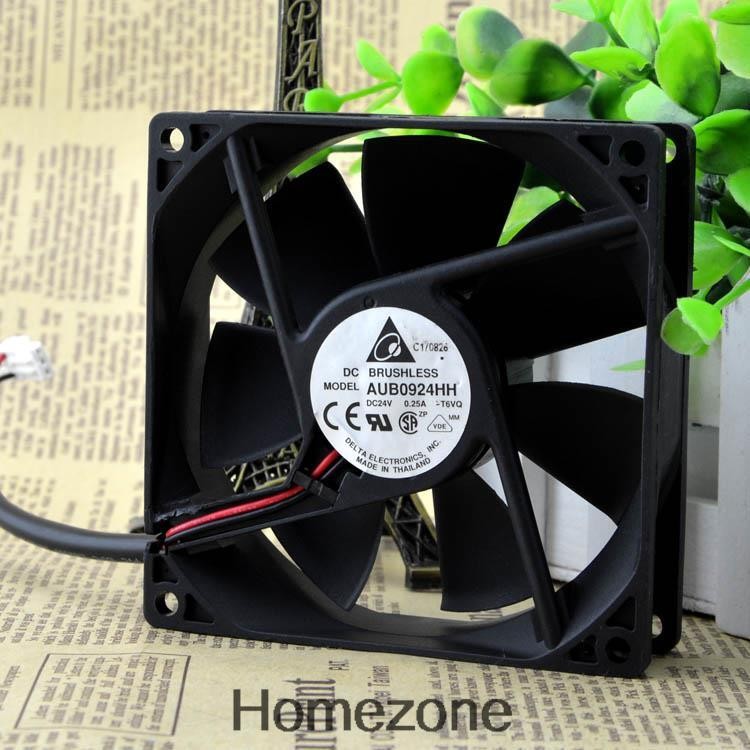 AUB0924HH DC24V 0.25A For DELTA 9025 Double Ball Fan 90*90*25mm