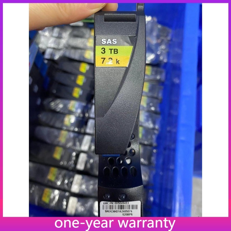 1PCS VX VS07 030 EMC 005049453 VX-VS07-030 005049454 3T 7.2K SAS VNX5300 Hard D