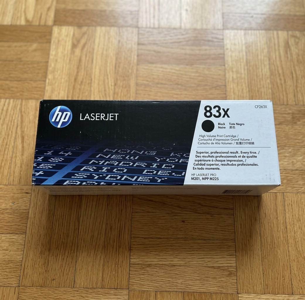 HP 83X CF283X Black High Yield LaserJet Pro Toner Cartridge MFP M201 M225  - New