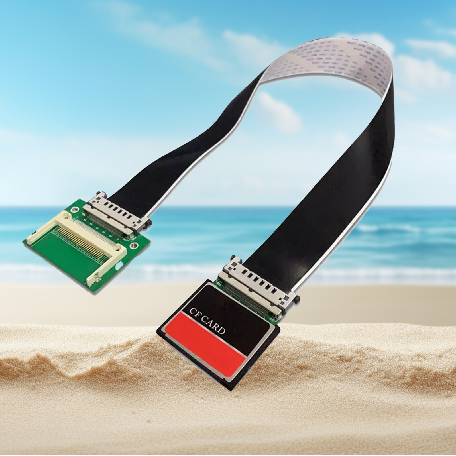 CF Card Extender 50Pin Extension Cable Adapter Compact Flash Card Extender
