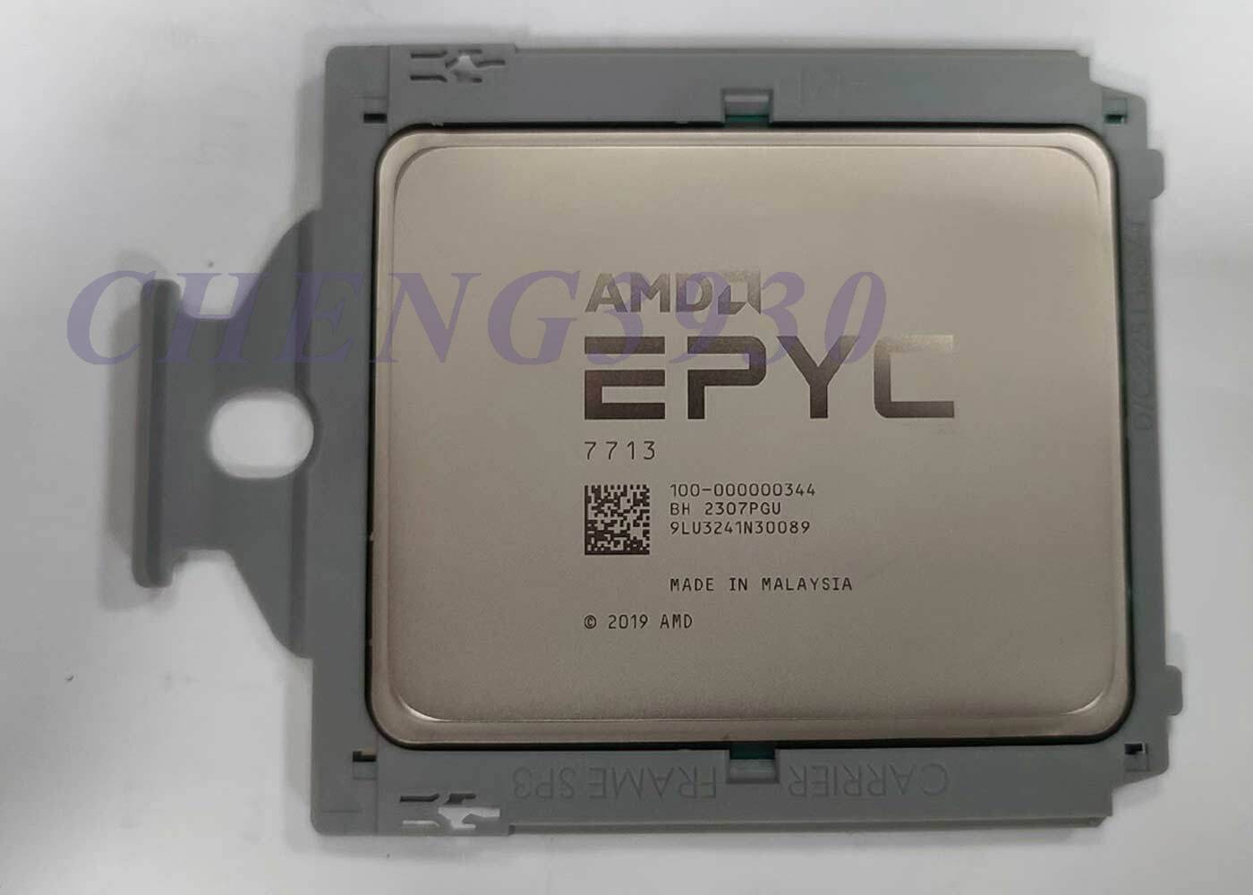 (Unlocked) AMD epyc Milan 7713 64 core 128 thread 2.0Ghz cpu processor