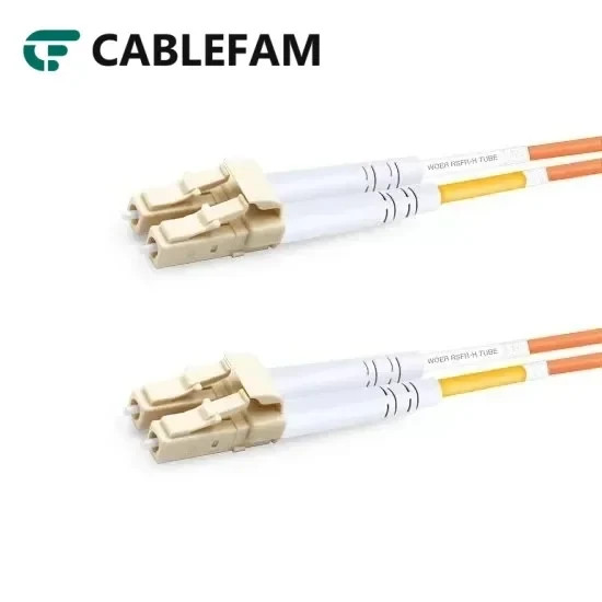 10M LC UPC-LC UPC Duplex OM2 50/125 Fiber Cable Patch Cord LSZH 2.0mm LAN