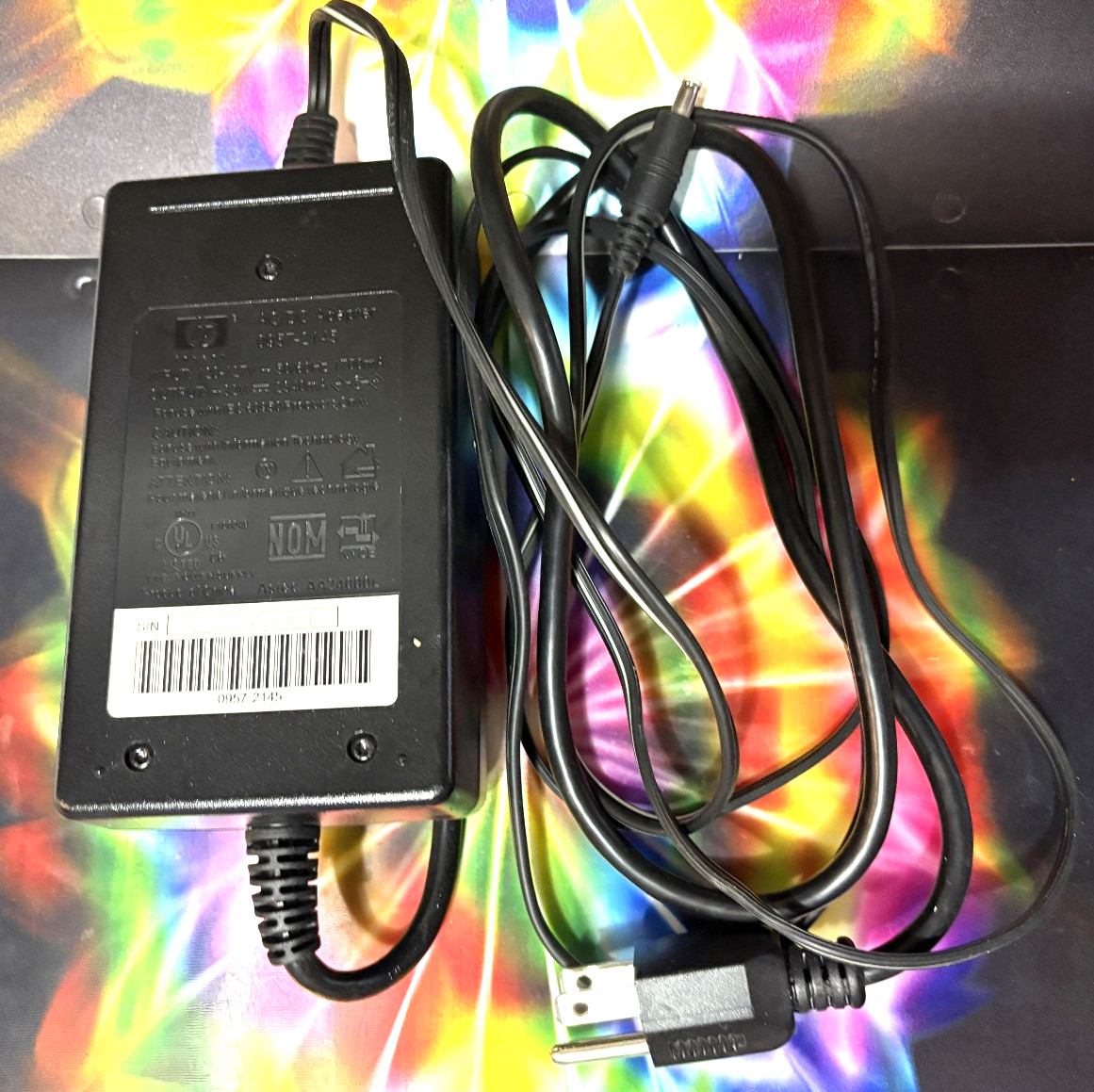 🔥 Genuine HP AC/DC POWER ADAPTER Model: 0957-2145 with HP CORD