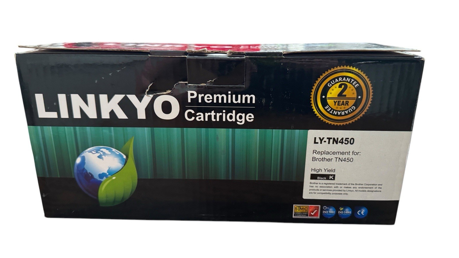 NEW Linkyo Premium Cartridge Black brother LY-TN450D factory sealed