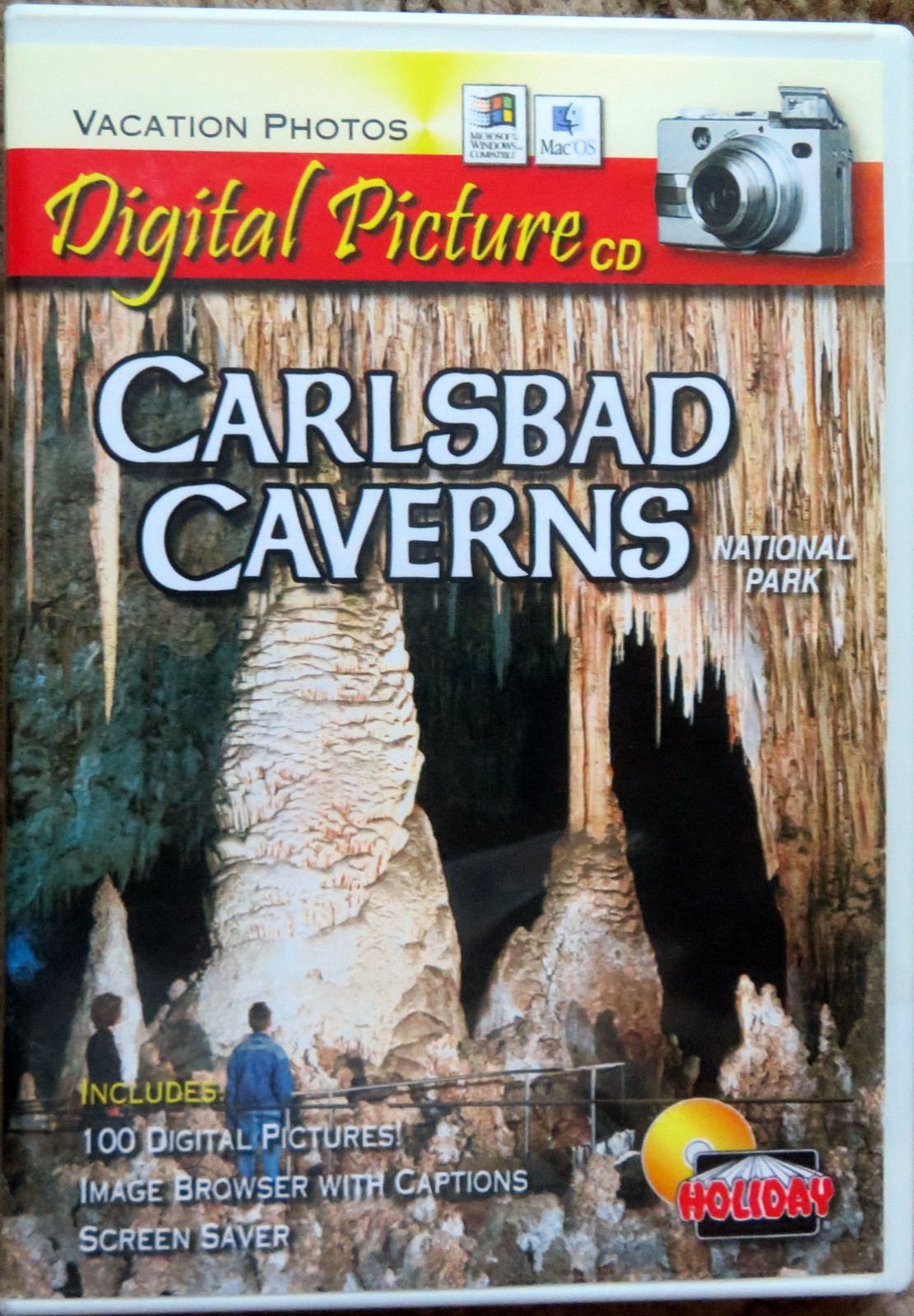 CARLSBAD CAVERNS NATIONAL PARK Photo CD ROM pictures screen saver PC MAC