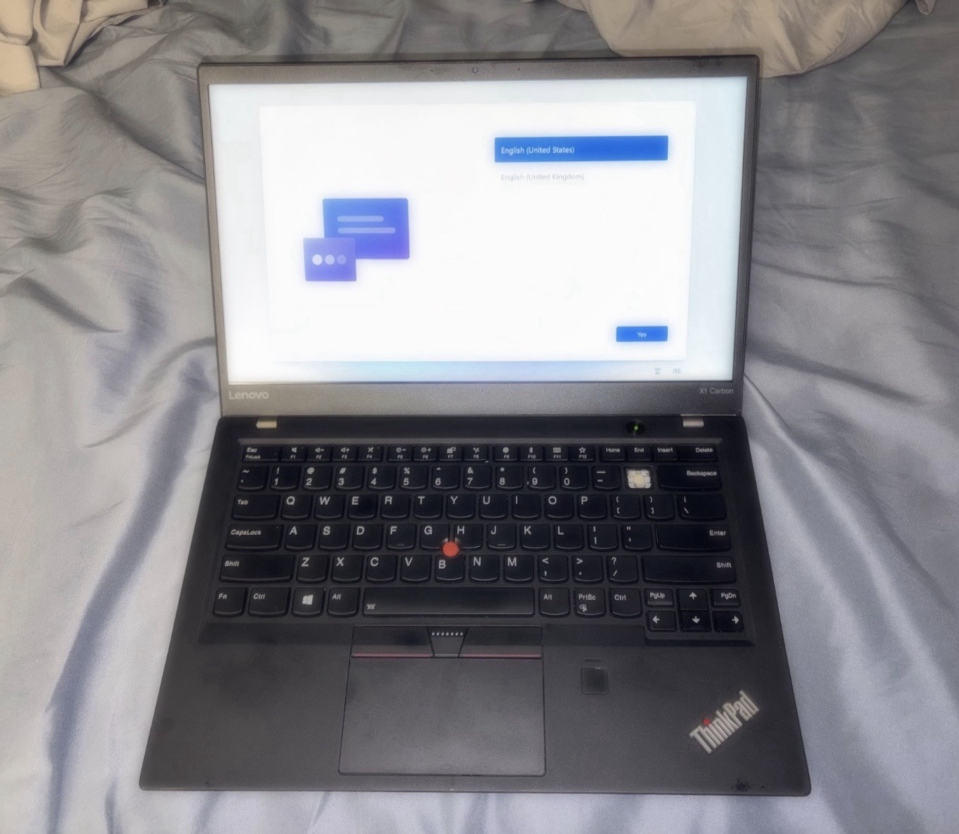 Lenovo ThinkPad X1 Carbon Gen 5 i7-7600U 16GB 1TB SSD WQHD Win 11