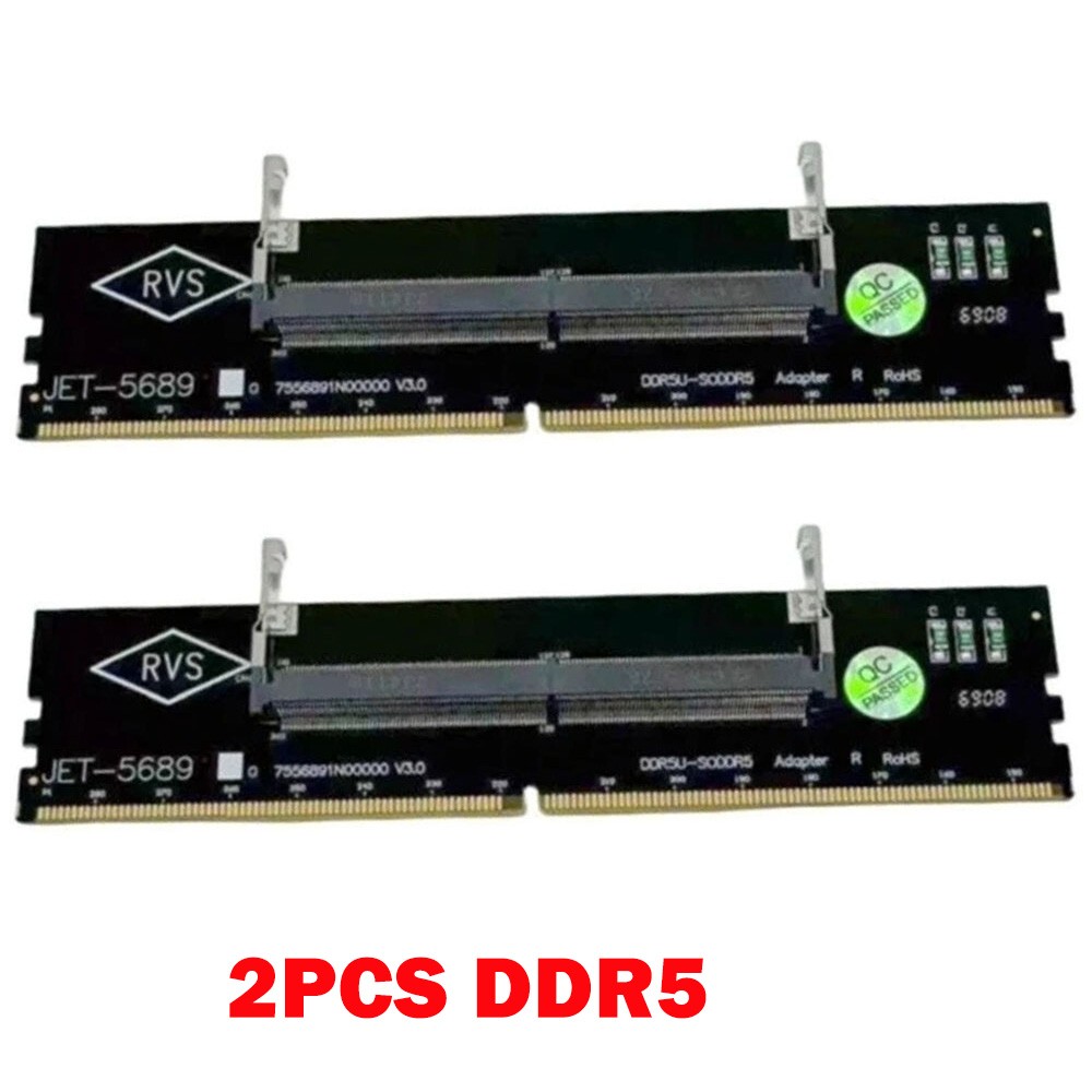 2X Upgraded DDR5 Laptop To DeskTop Memory Adapter Connector Converter Board USA