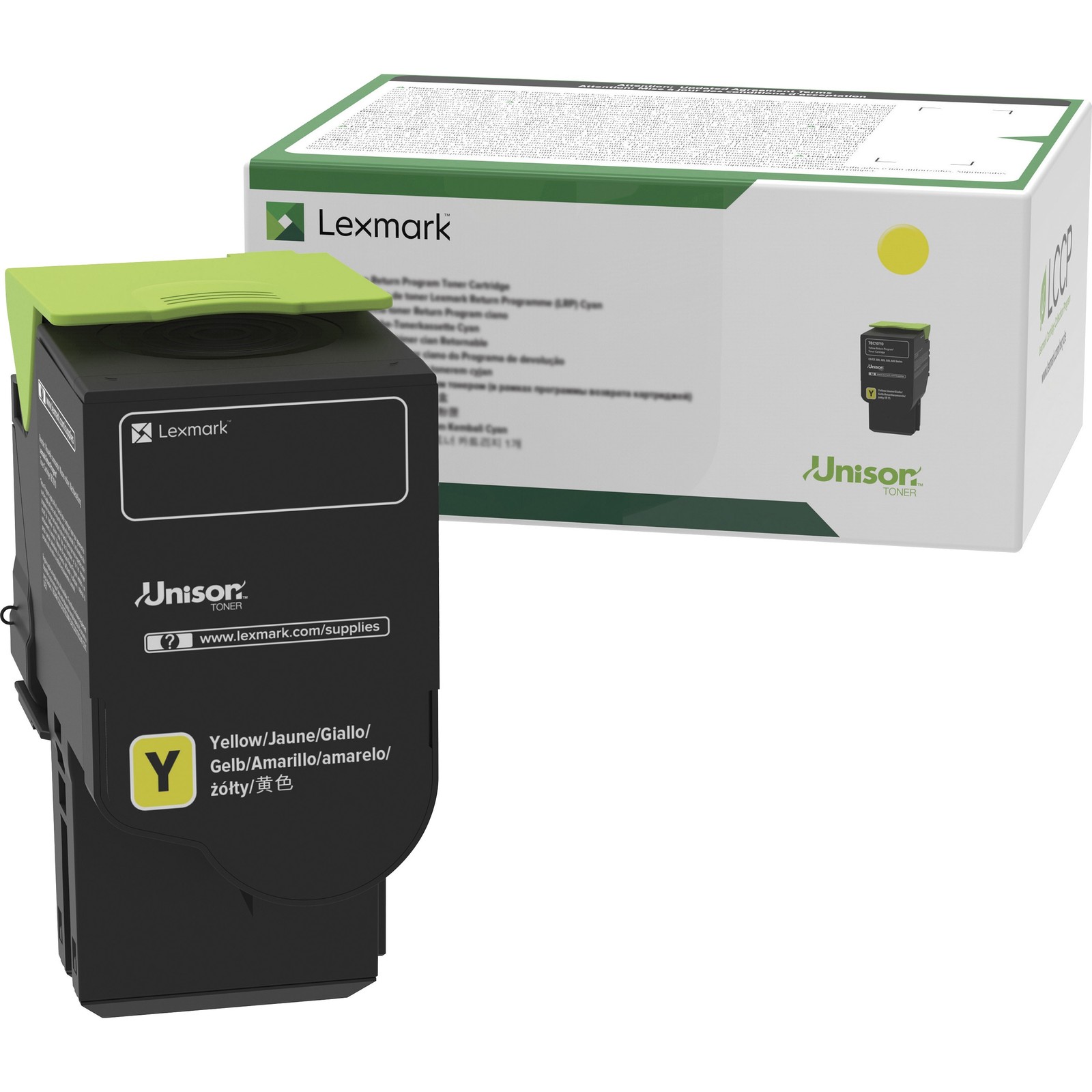 Lexmark Original Toner Cartridge - Yellow (C2310Y0)