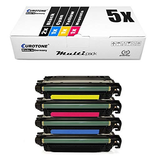 Eurotone 5x Toner Cartridge Compatible for HP CF360A Cyan