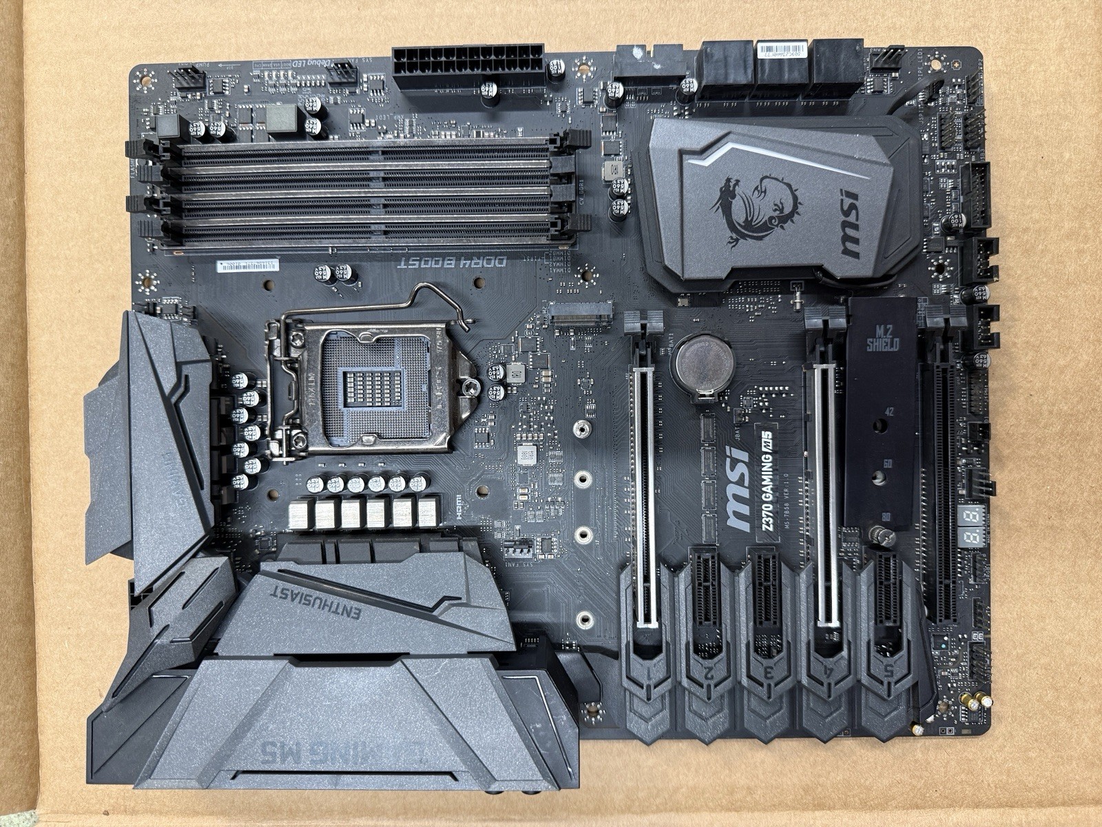 MSI Z270 Gaming M5 Z370 Gaming M5 Motherboard No I/o