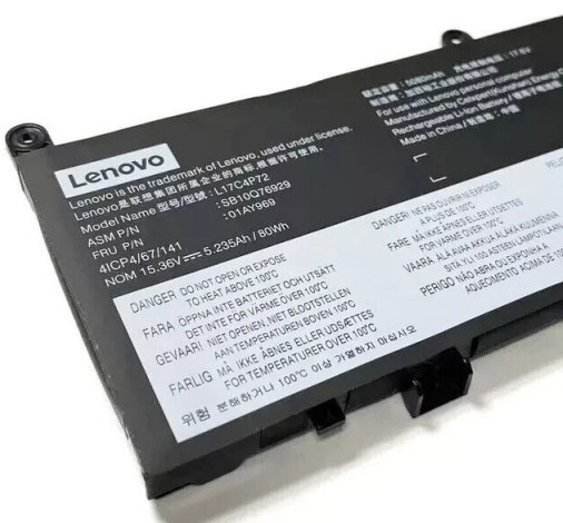 Genuine L17C4P72 L17M4P72 Battery for ThinkPad P1 X1 Extreme 1st 2nd Gen 01AY969