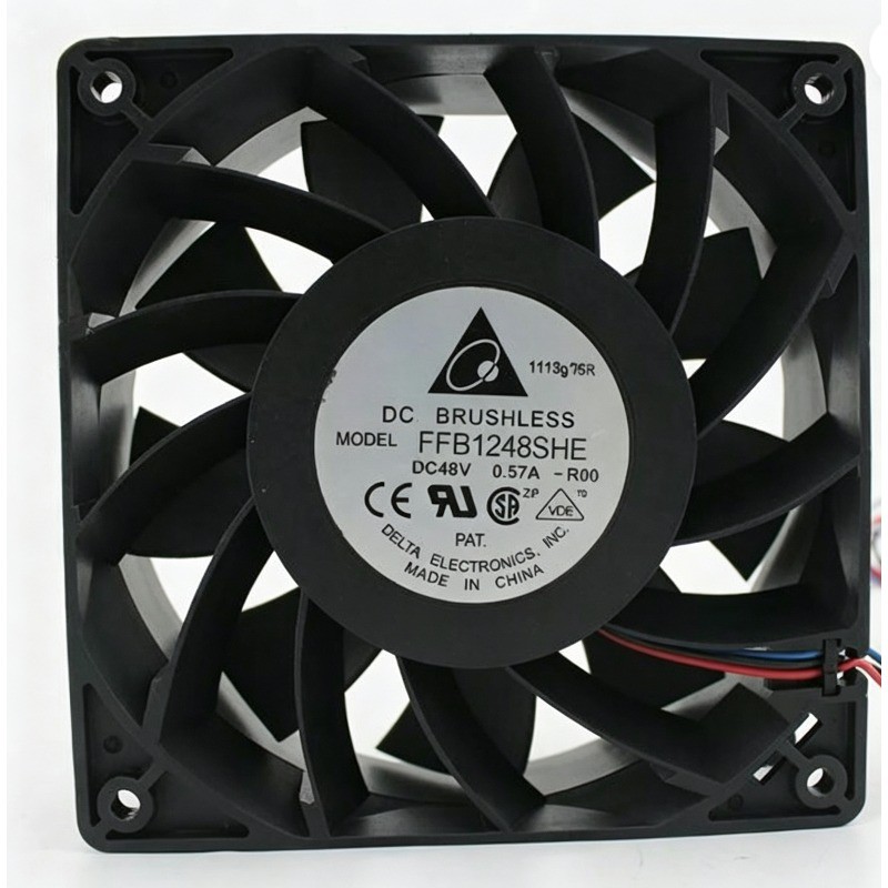 1PC DELTA FFB1248SHE 12038 48V 0.57A Cooling Fan