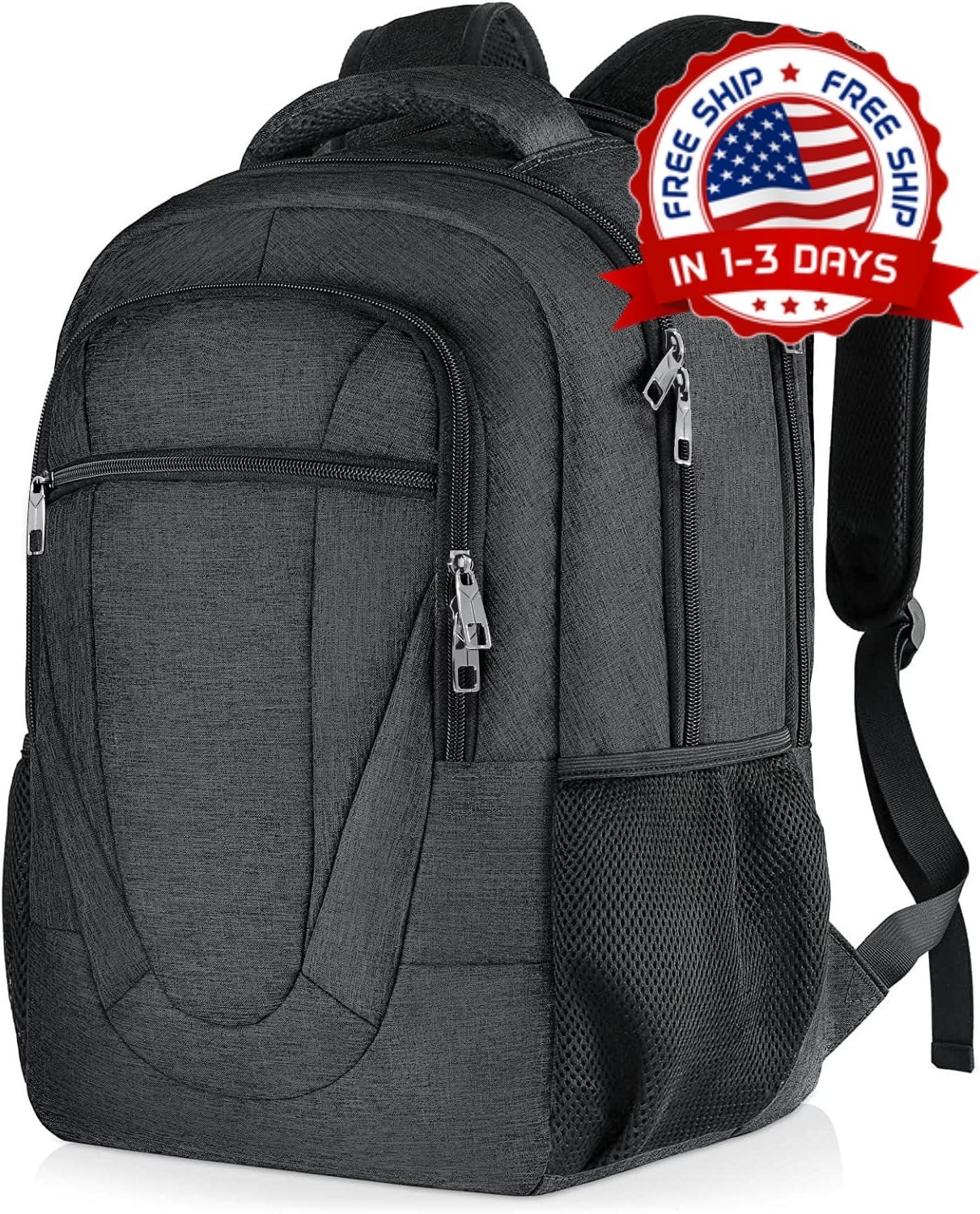 Mochilas Escolares Negra Para Laptop 17 De Adolescentes Hombre Mujer College